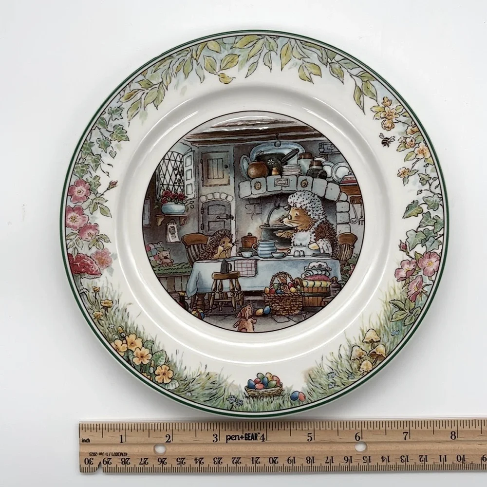 Vintage Villeroy & Boch Foxwood Tales 8” Salad/Dessert Plate “Kitchen”